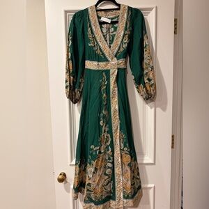 Zimmermann Wrap Maxi Dress